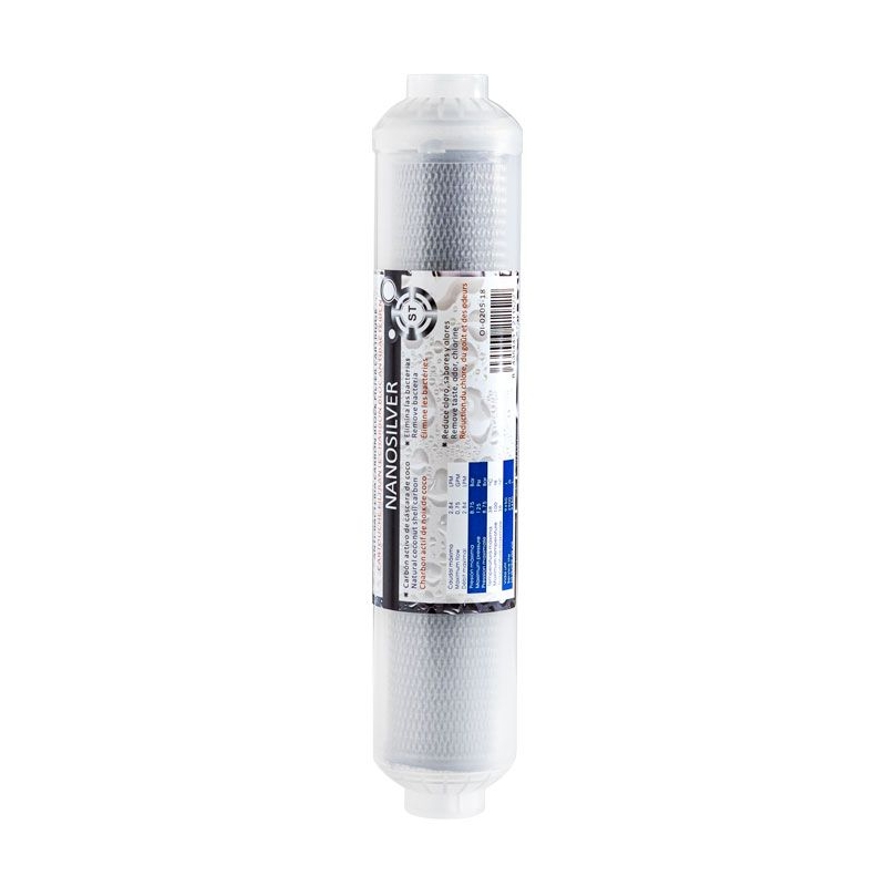 Postfiltro Anti bacterias NANOSILVER de Hidro Water