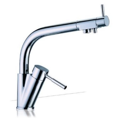 Grifo para fregadero de 3 vías Modelo Oregón, Con mando frontal