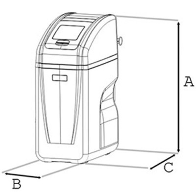 Descalcificador Domestico BAjo Consumo Waterhome 250