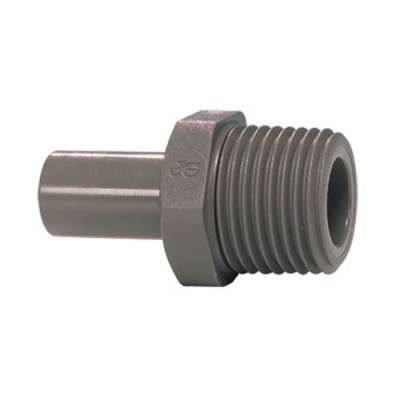 Adaptador Espiga Lisa 1/4 Rosca M x 1/4 Espiga