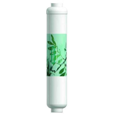 Cartucho en línea GAC postcarbón 2” x 10” Green Filter
