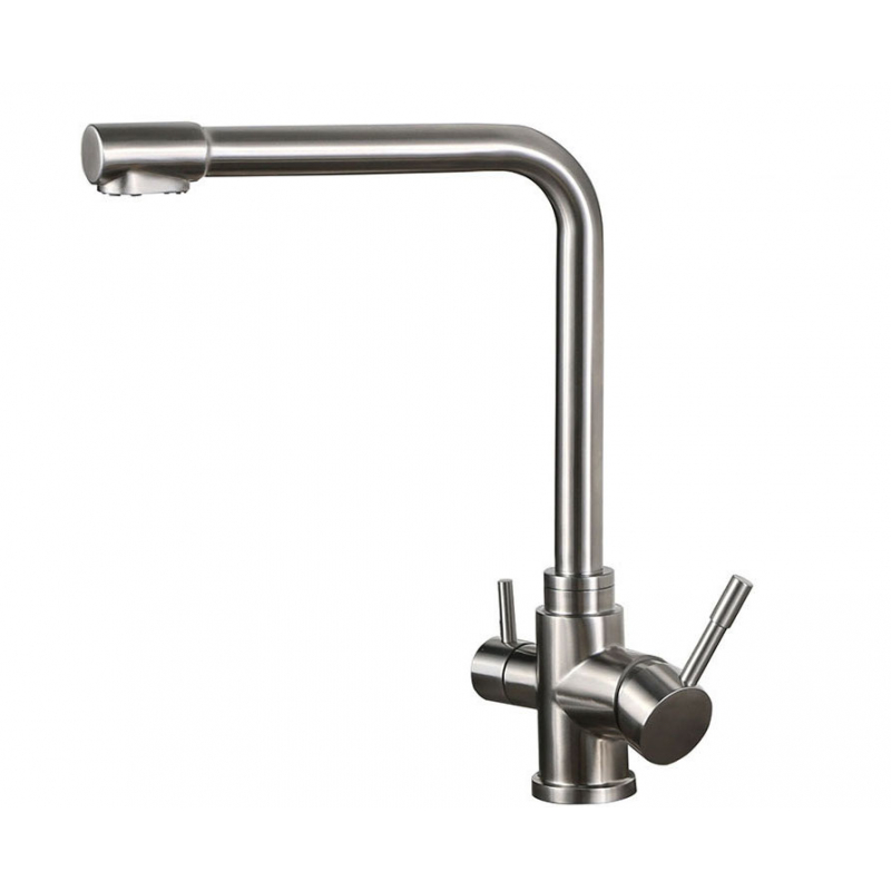 Grifo 3 v as smosis inversa ca o alto en acero inoxidable 304